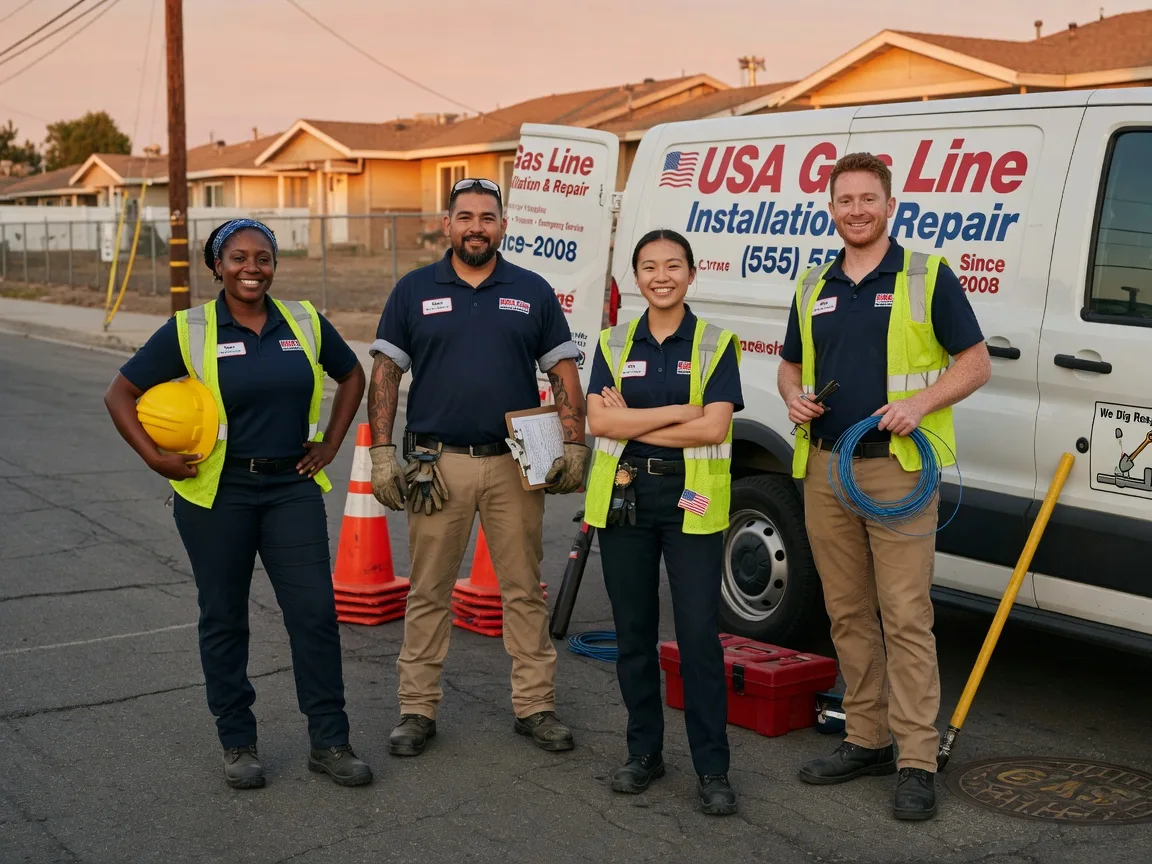Gas Line Installation company in Newbury, OH